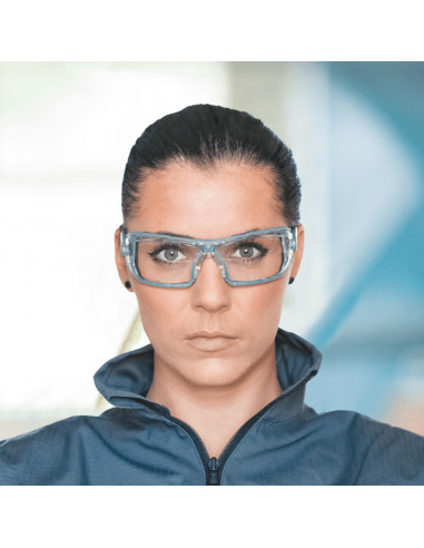 Beschermbril INFIELD Milor, blauw/grijs, 35 gram