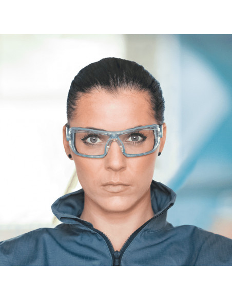 Beschermbril INFIELD Milor, blauw/grijs, 35 gram