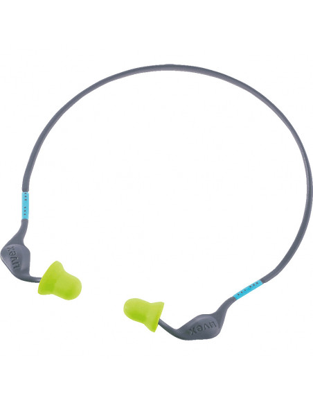 Oordoppen met beugel Uvex xact-band, grijs