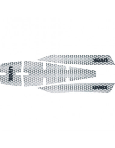 Uvex reflecterende helm stickers  voor Pheos en Pheos Alpine helm