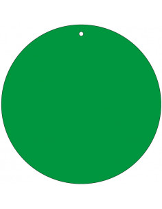 Blanco label groen, beschrijfbaar, 100 stuks