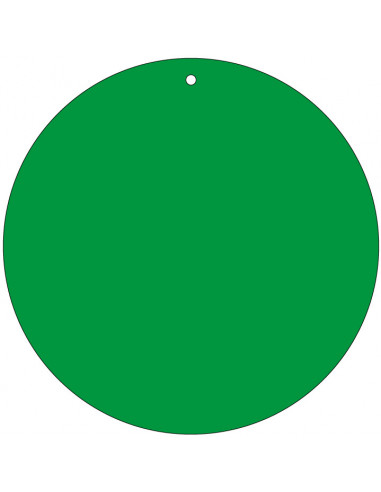 Blanco label groen, beschrijfbaar, 100 stuks