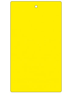 Label blanco per 100/VE geel 70 x 45 mm