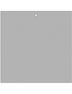 Markeringsplaatje grijs, beschrijfbaar