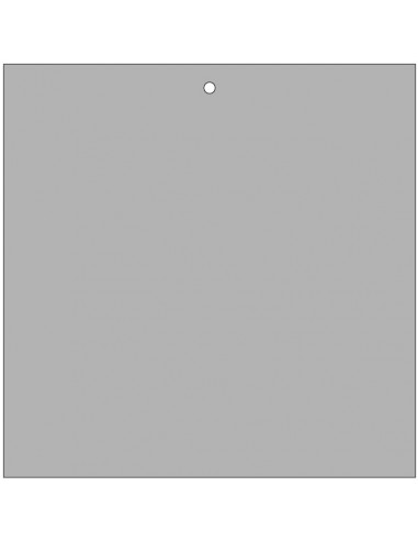 Markeringsplaatje grijs, beschrijfbaar