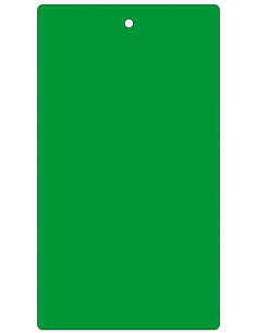 Blanco label groen, 100 stuks