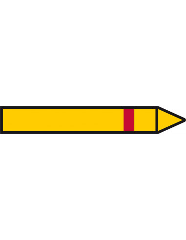 Leidingmarkeringspijl niet-ontvlambare koelmiddelen