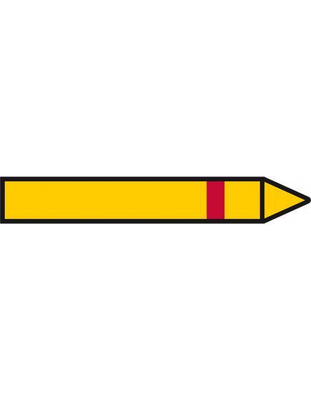 Leidingmarkeringspijl niet-ontvlambare koelmiddelen