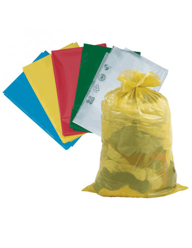 250 stuks premium afvalzakken, polyethyleen, 700 x 1100 mm, 120 l, 250/VE