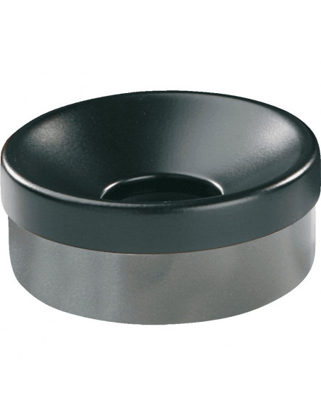 Tafelasbak, deksel afneembaar, plaatstaal