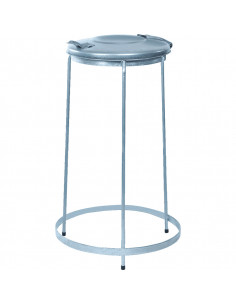 Vuilniszakhouder, stapelbaar, 3-benig staalbuisonderstel, voor 120 l-zak, 540 x 920 x 540 mm