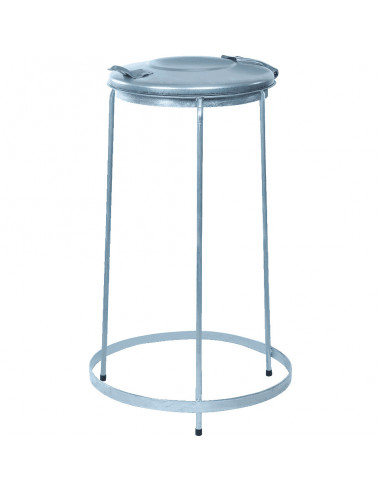 Vuilniszakhouder, stapelbaar, 3-benig staalbuisonderstel, voor 120 l-zak, 540 x 920 x 540 mm