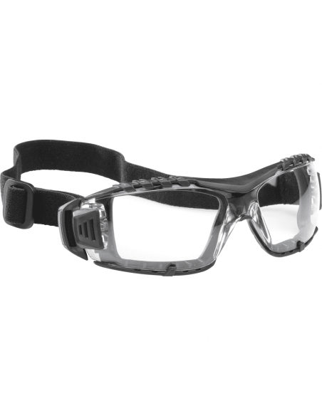 ESV WORK C6 EyeVolution veiligheidsbril, blauw met transparante lens