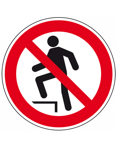 Verbodsbord 'Betreden verboden' 200 mm, inclusief 4 boorgaten