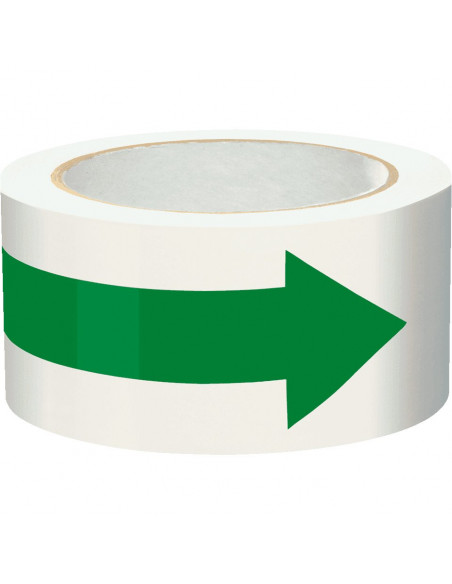 Vloersticker pijlen op rol, groen, verschillende afmetingen