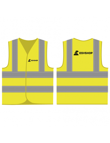 Hesje naar wens, voor- en achterkant 1 kleur bedrukking