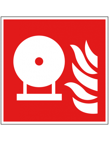 Vaste brandblusser sticker