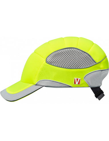 Voss-cap pro veiligheidspet - geel grijs