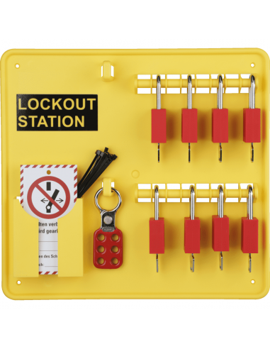 Lockout station met inhoud, type 2