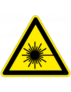 Sticker 'Waarschuwing voor laserstraal', 100 mm, ISO 7010, W004 kopen?