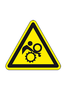 Sticker 'Intrekgevaar', 100 mm kopen?