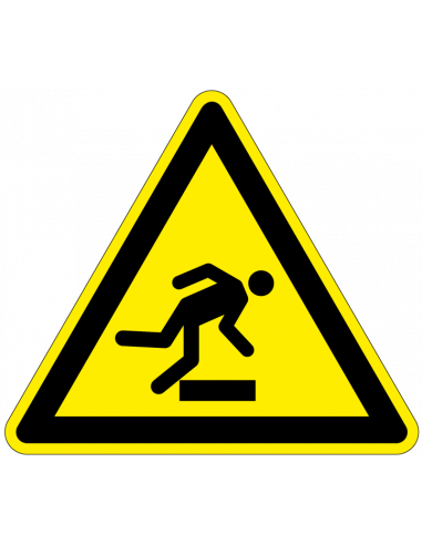 Sticker 'Waarschuwing voor struikelgevaar' 200 mm, ISO 7010, W007 kopen?