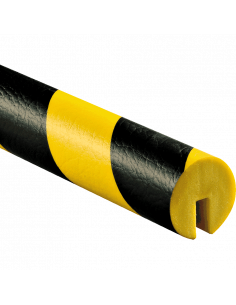 Stootrand kantbeschermingsprofiel Type B, 5 meter, geel/zwart kopen?