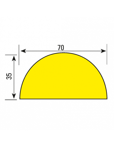 Stootrand vlakbeschermingsprofiel Type C+