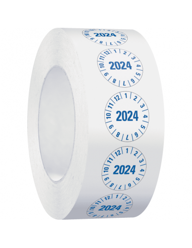 Laboratorium en ziekenhuis keuringssticker, Ø 25 mm, 500/rol