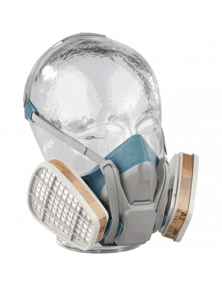 3M halfgelaatsmasker 6503QL, categorie III Maat L