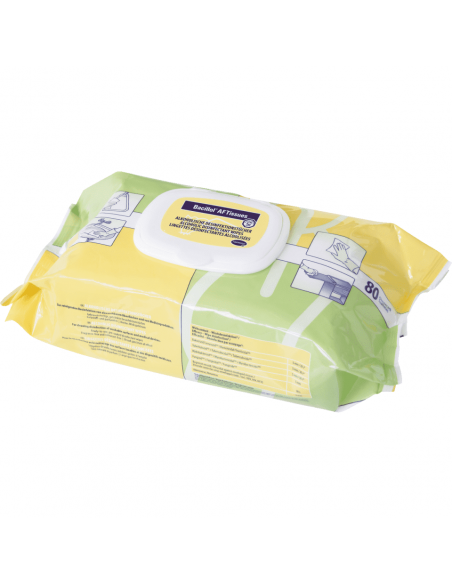 Bacillol AF tissues en doekjes, 80 stuks