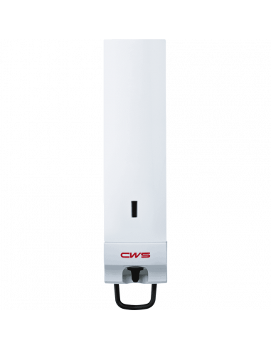 CWS zeepcrème dispenser, wit, 1000 ml