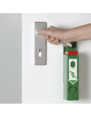 Montageplaat voor glazen deuren