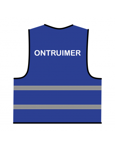 Ontruimer hesje blauw