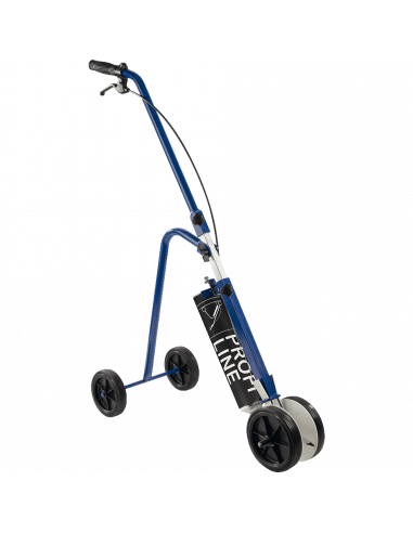 Lijnentrekker Profi Line met vier wielen om lange afstanden te belijnen