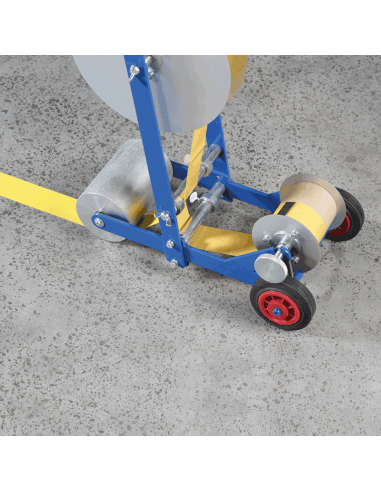 Tape Master lijnentrekker voor vloermarkeringstape met afwikkeling