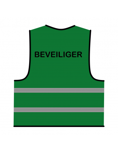 Beveiliger hesje groen