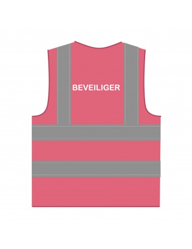 Beveiliger hesje RWS roze