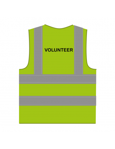 Volunteer hesje RWS limoengroen