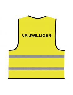 Vrijwilliger hesje geel