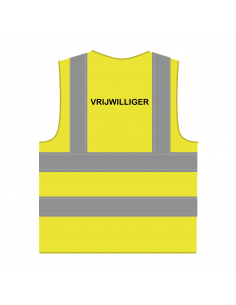 Vrijwilliger hesje RWS geel