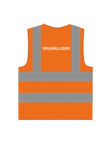 Vrijwilliger hesje RWS oranje
