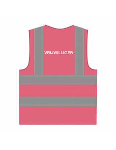 Vrijwilliger hesje RWS roze