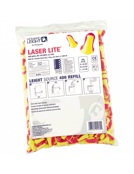 HOWARD LEIGHT navulverpakking oordoppen LaserLite voor dispenser LS 400