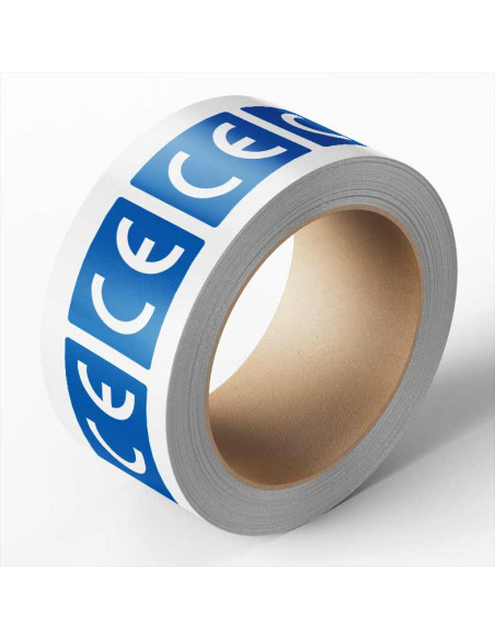 CE-label, rechthoekig of ovaal, 500 stickers per rol