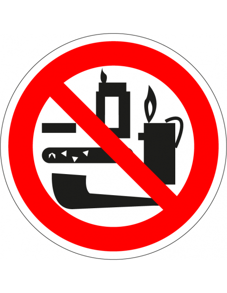 Rookwaar verboden sticker, rood wit, pictogram rookwaar verboden, rond