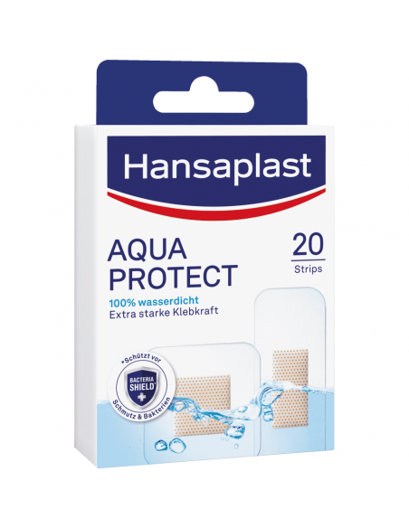Hansaplast aqua protect strips, 20 stuks