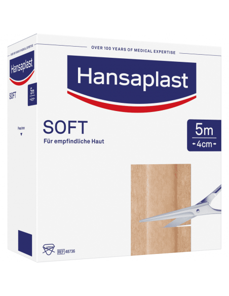 Hansaplast soft pleisters, 5 meter