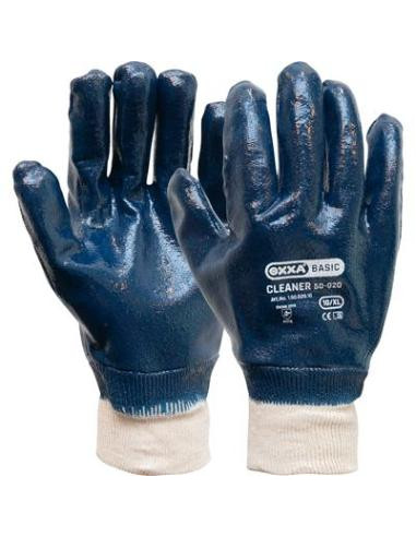 OXXA 50-020 Cleaner 50-020 nitril werkhandschoen, blauw