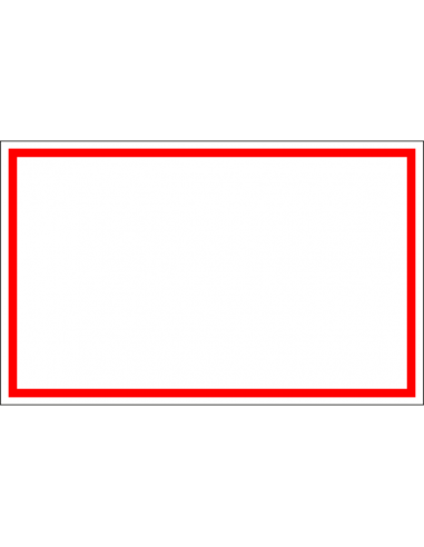 Blanco bord, kunststof